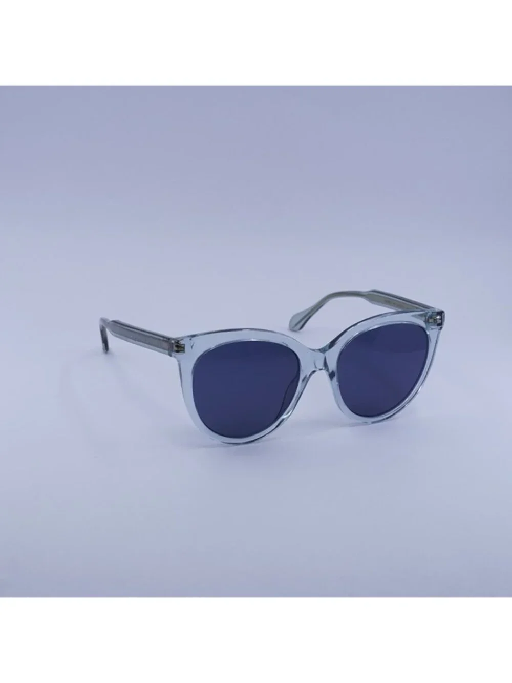 Gucci GG0565S 003 Sunglasses Blue Cat Eye Frame, Blue Lenses